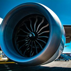 General Electric GE9X Engine used to power the new Boeing 777X (777-9)